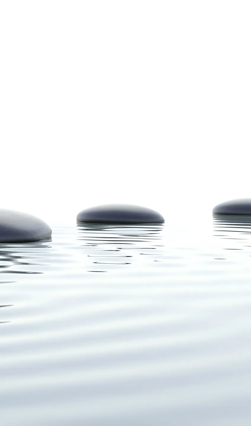 Panneau mural douche VIPANEL INSPIRATION NATURE GALETS BRI. 1500x2550x3MM|Revêtement pour salle de bain