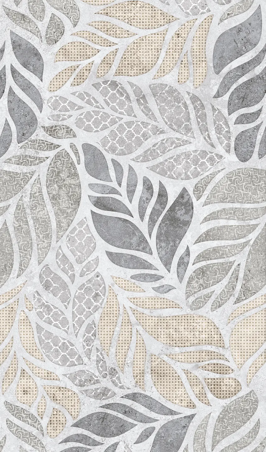 Panneau mural douche VIPANEL INSPIRATION NATURE FEUILLAGE G MAT 1500x2550x3MM|Revêtement pour salle de bain