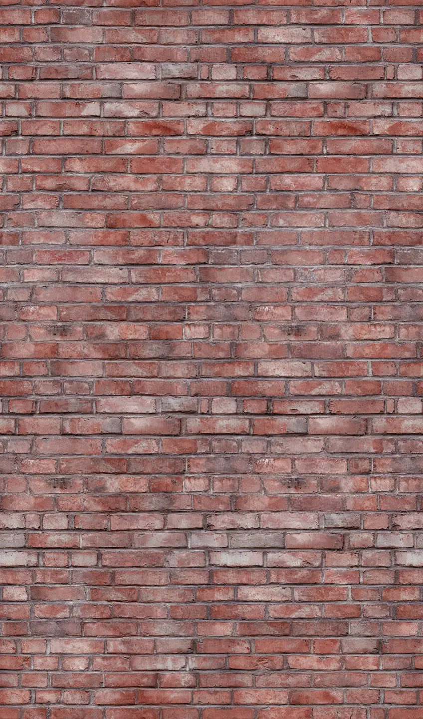 Panneau mural douche VIPANEL PIERRE BRIQUES ROUGES VEL. 1500x2550x3MM|Revêtement pour salle de bain