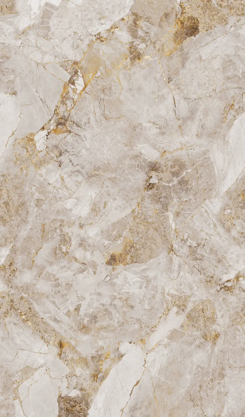 Panneau mural douche VIPANEL PIERRE STONE GOLD MAT 1500x2550x3MM|Revêtement pour salle de bain