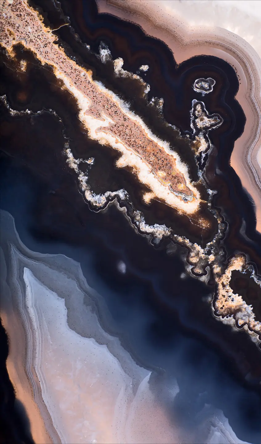 Photo Panneau mural douche NU VIPANEL PIERRE CRISTAL ROSE BRI. 1500x2550x3MM