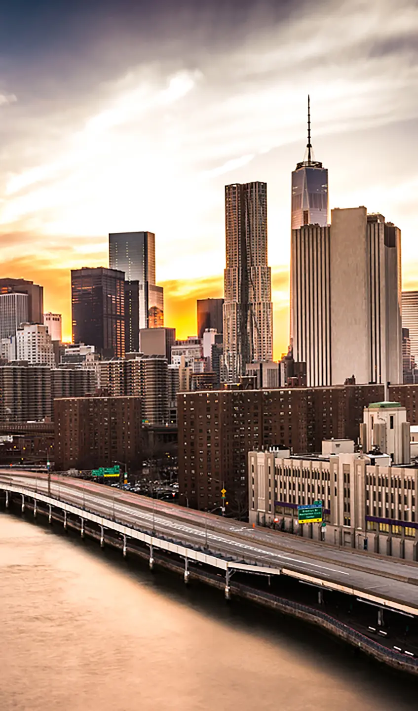 Panneau mural douche VIPANEL PAYSAGE URBAIN SKYLI BROOKLYN BRI. 1500x2550x3MM|Revêtement pour salle de bain