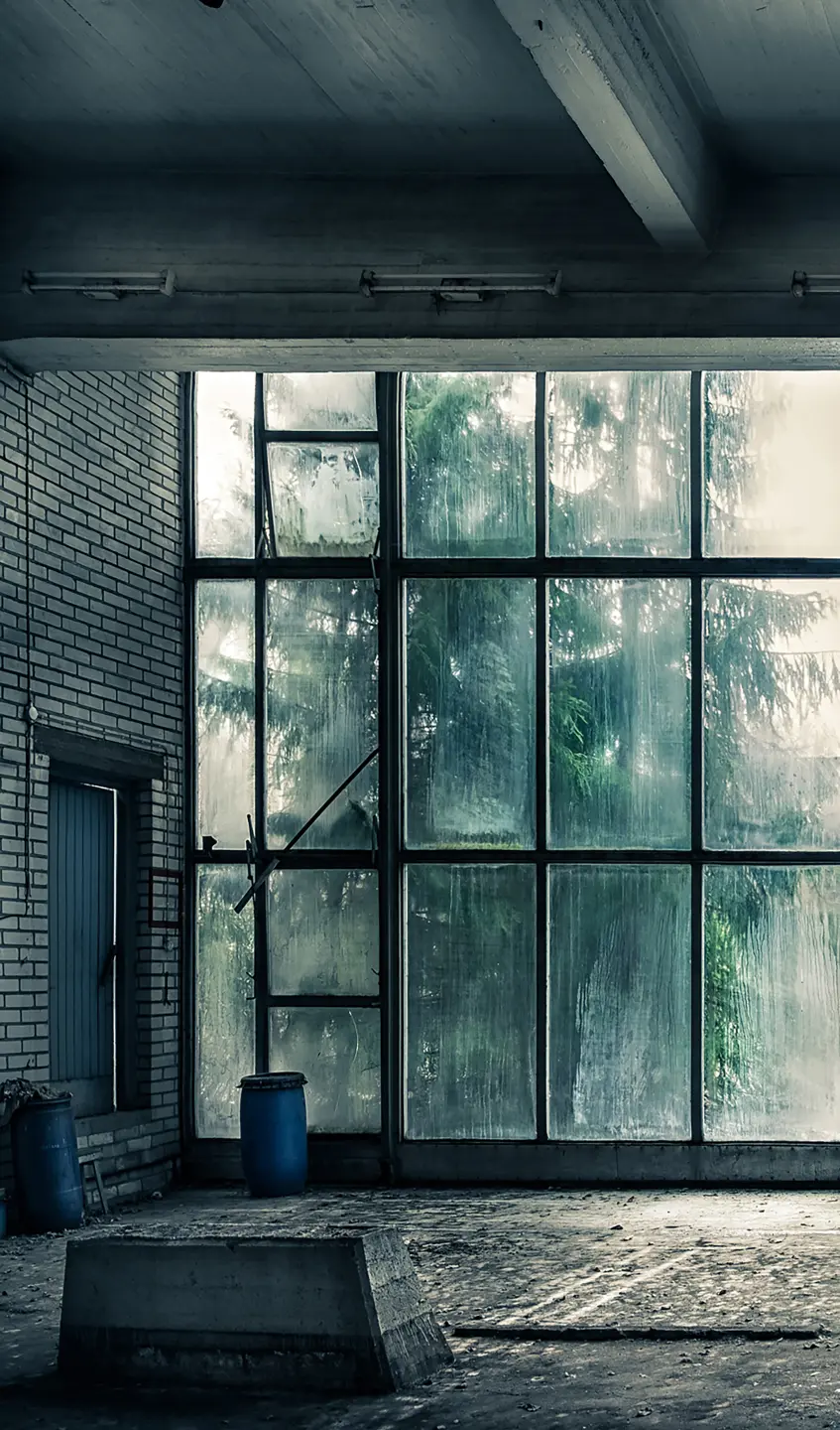 Panneau mural douche VIPANEL PAYSAGE URBAIN MUR DE FENÊTRE BRI. 1500x2550x3MM