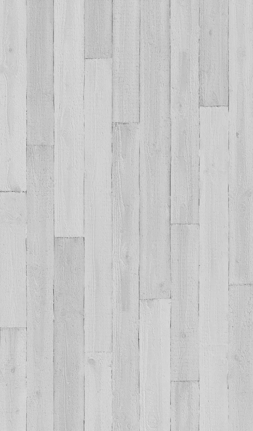 Photo Panneau mural douche NU VIPANEL BOIS BOIS PEINT BLANC MAT 1500x2550x3MM