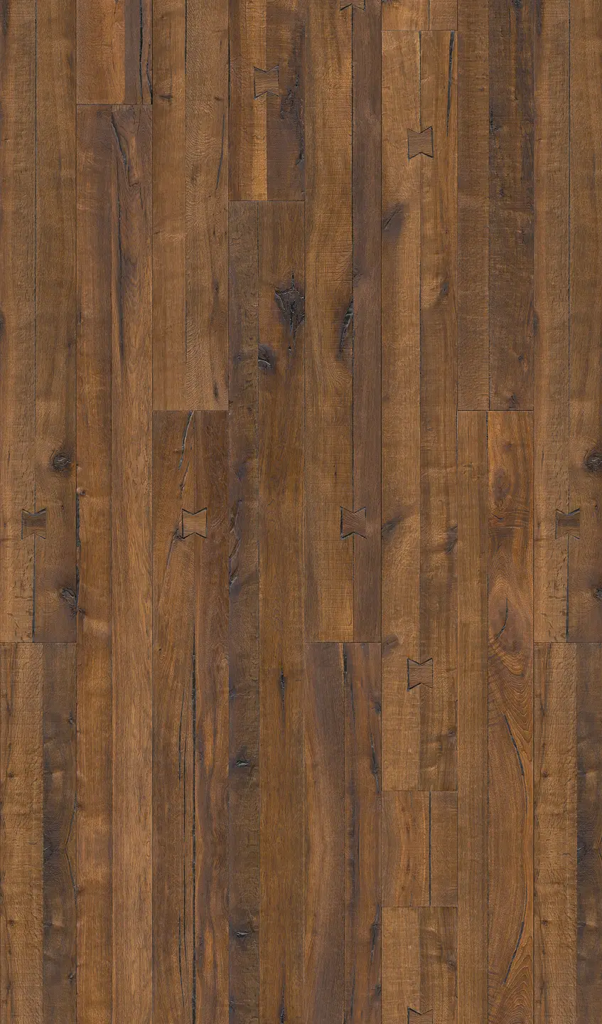 Panneau mural douche VIPANEL BOIS CHÊNE FONCÉ MAT 1500x2550x3MM|Revêtement pour salle de bain