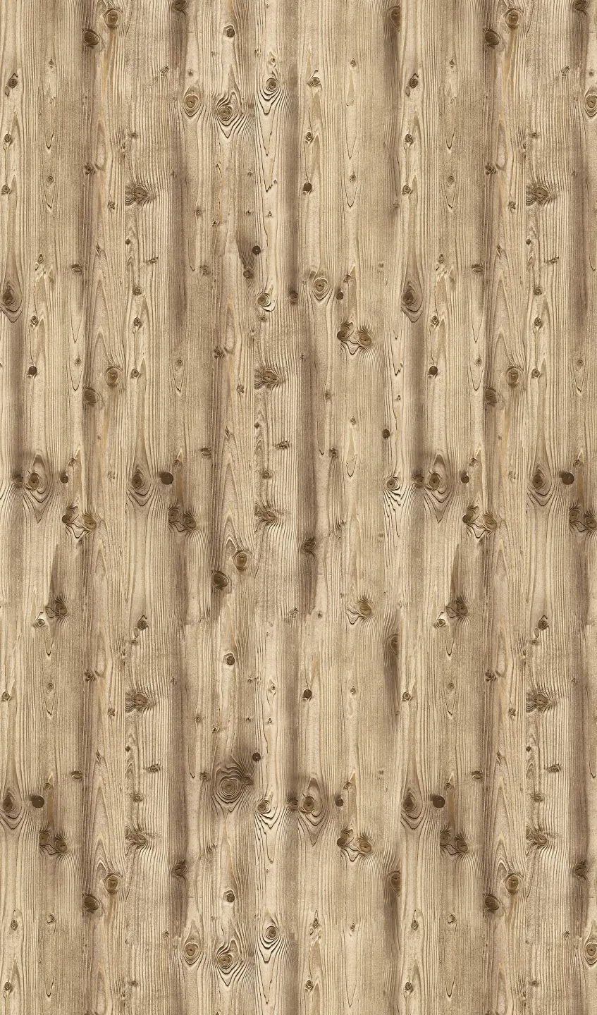 Photo Panneau mural douche NU VIPANEL BOIS PIN BRÛLÉ MAT 1500x2550x3MM