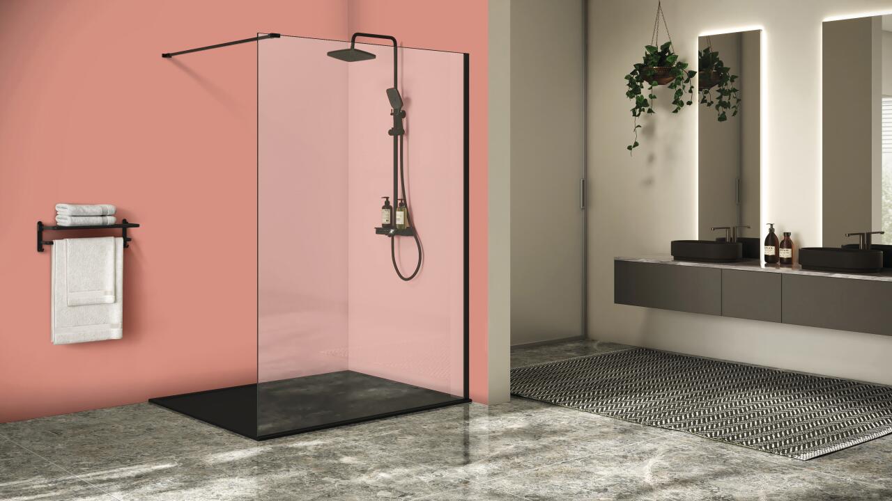 Panneau mural douche VIPANEL COULEUR UNIE NCS 1030-Y80R VEL. 1500x2550x3MM|Revêtement pour salle de bain