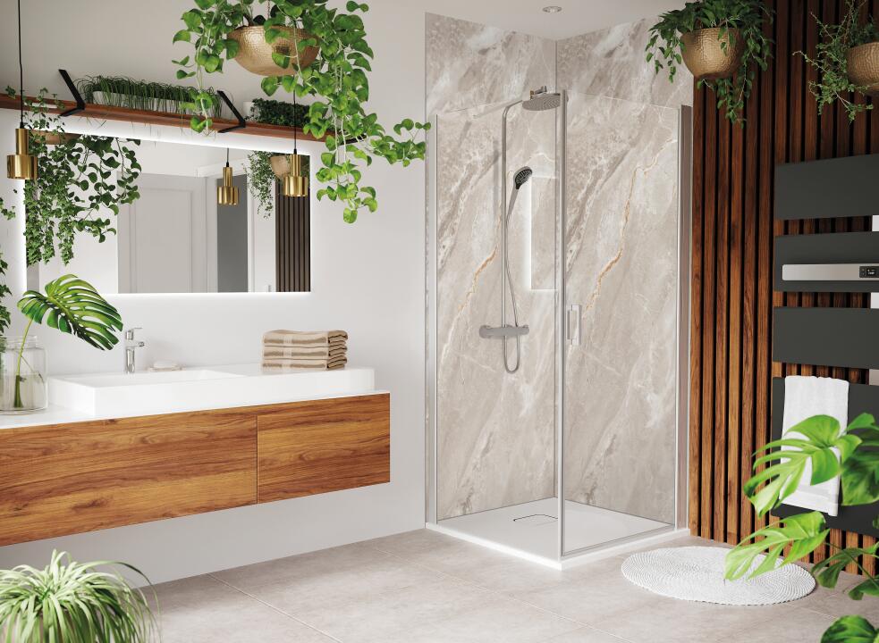 Panneau mural douche VIPANEL CARISSIMA MOONLIGHT BRI. 1500x2550x3MM|Revêtement pour salle de bain