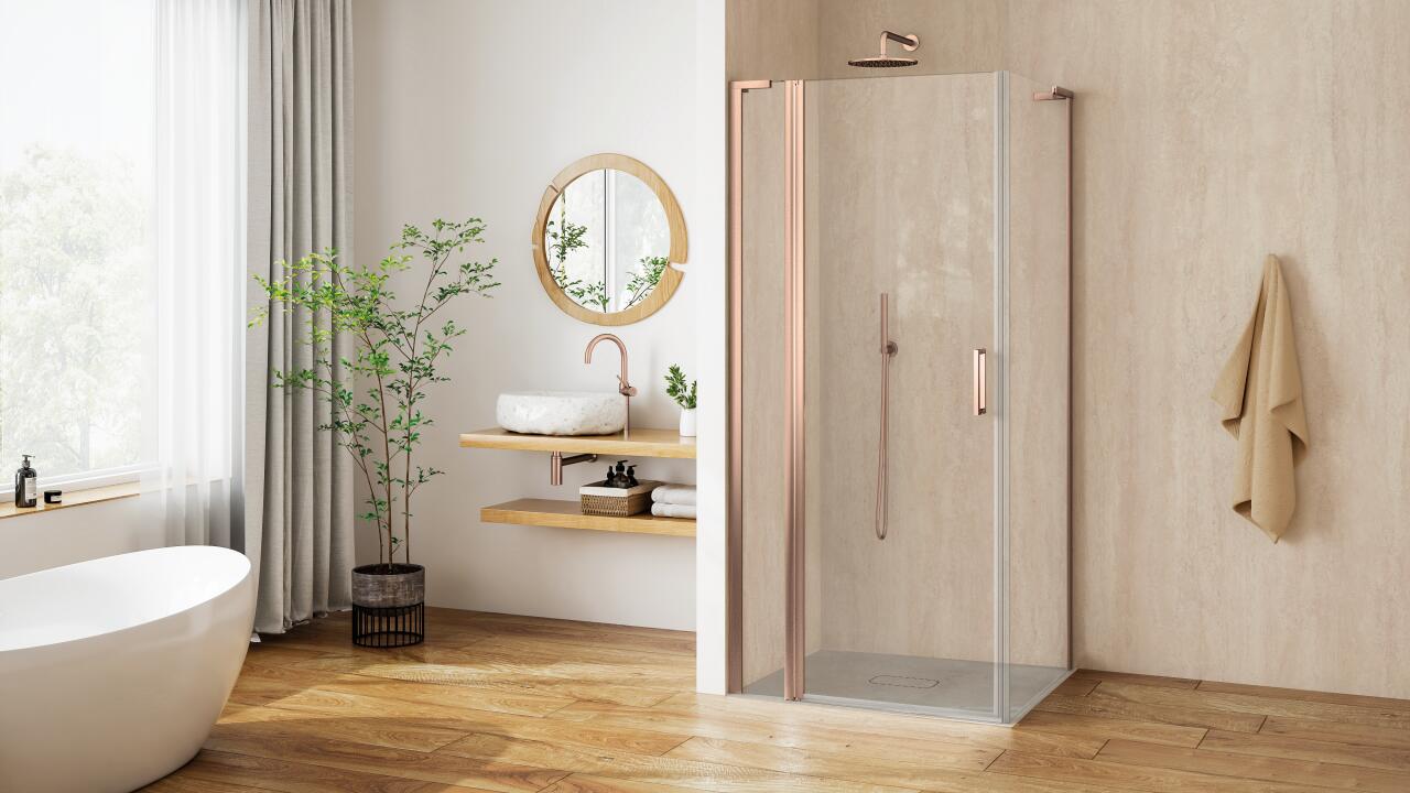 Photo Panneau mural douche NU VIPANEL CARISSIMA TRAVERTIN  MAT 1500x2550x3MM