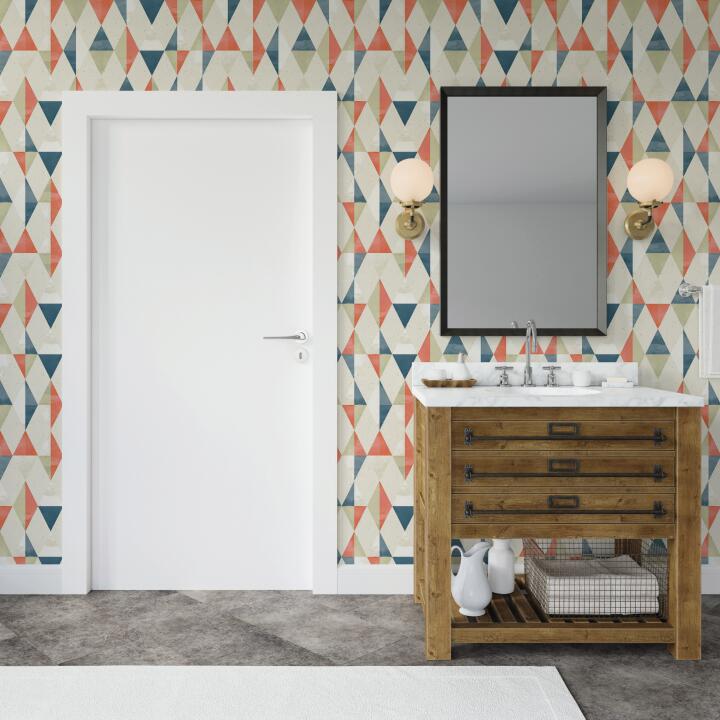 Panneau mural douche VIPANEL MOTIF ARLEQUIN VEL. 1500x2550x3MM|Revêtement pour salle de bain