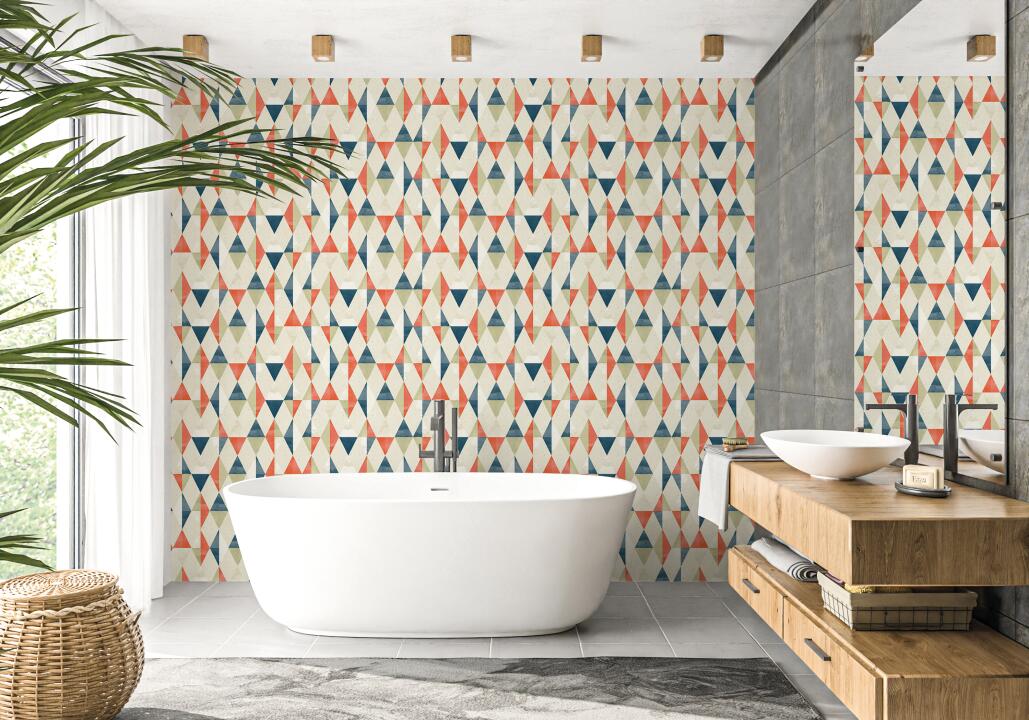 Panneau mural douche VIPANEL MOTIF ARLEQUIN VEL. 1500x2550x3MM|Revêtement pour salle de bain