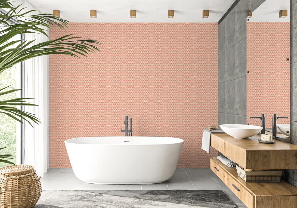 Panneau mural douche VIPANEL MOTIF HEXA VEL. 1000x2550x3MM|Revêtement pour salle de bain