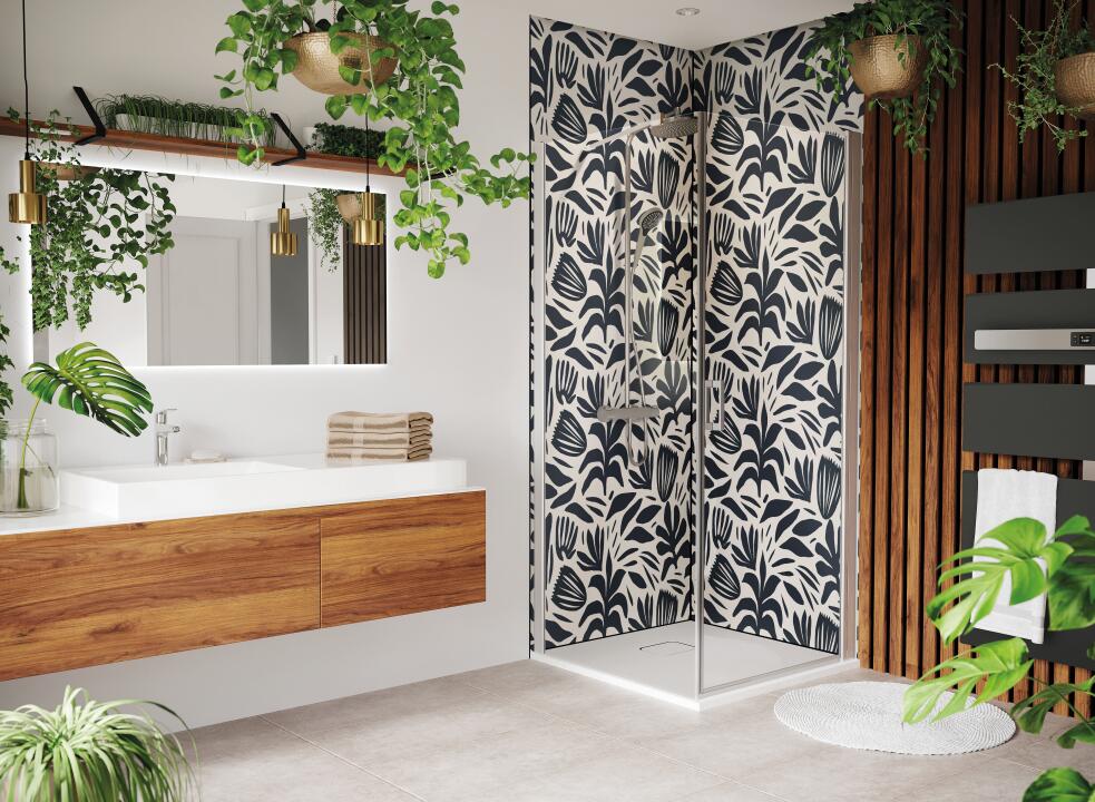 Panneau mural douche VIPANEL MOTIF ETHNIQUE VEL. 1500x2550x3MM|Revêtement pour salle de bain