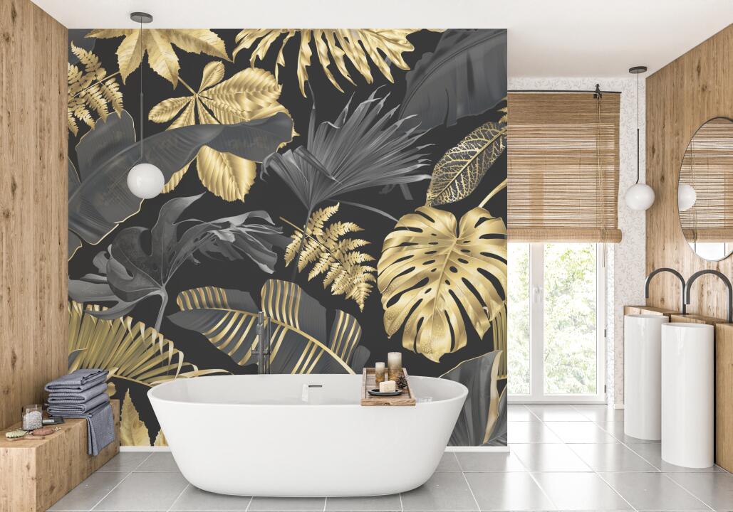 Panneau mural douche VIPANEL INSPIRATION NATURE FEUILLA DO VEL. 1500x2550x3MM|Revêtement pour salle de bain