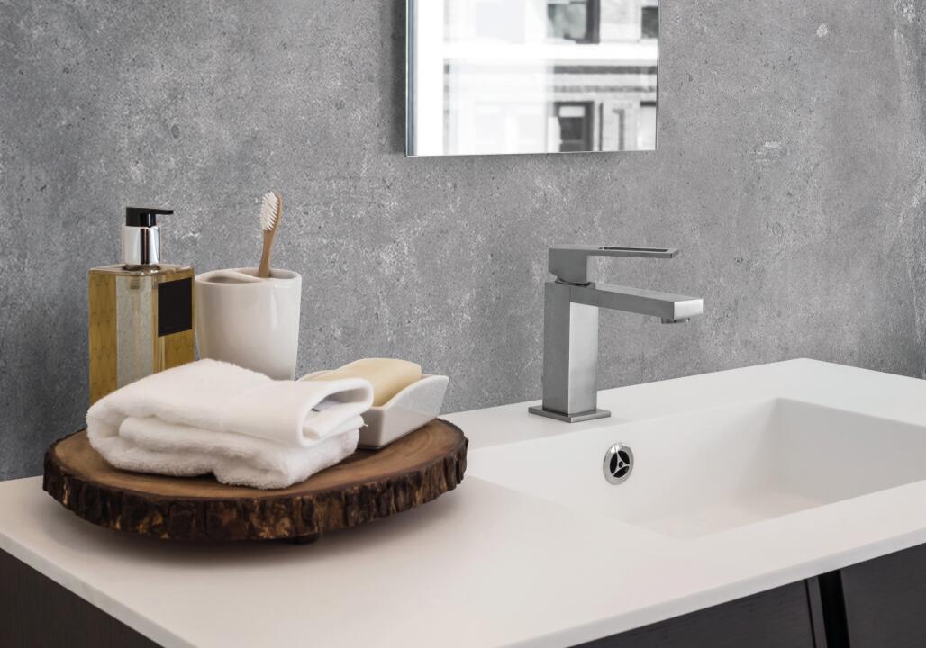 Photo Panneau mural douche NU VIPANEL PIERRE MONOLITHE STRUC. 1000x2550x3MM