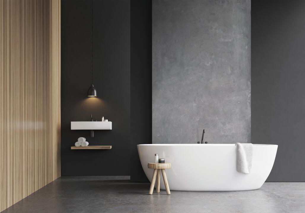 Photo Panneau mural douche NU VIPANEL PIERRE MONOLITHE STRUC. 1000x2550x3MM