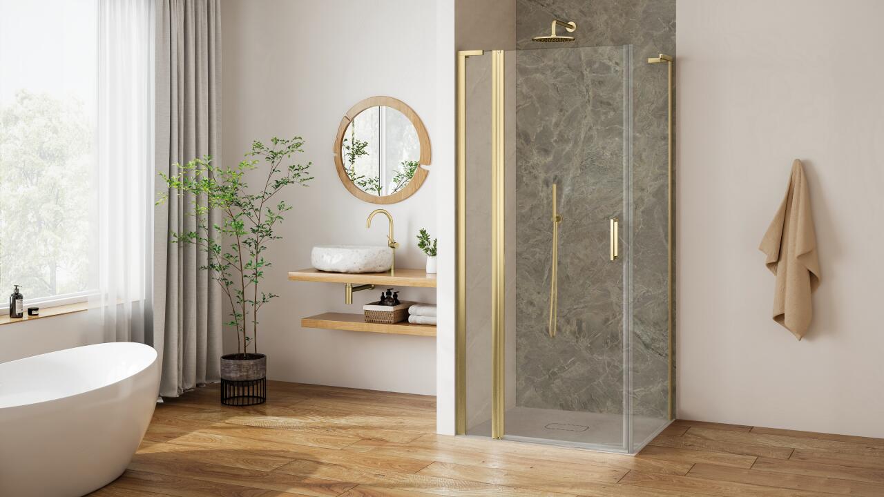 Photo Panneau mural douche NU VIPANEL PIERRE PETRA NATURA MAT 1500x2550x3MM