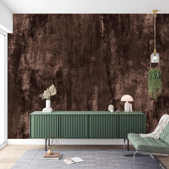 Photo Panneau mural douche NU VIPANEL VULCAIN RUSTY MAT 1000x2550x3MM