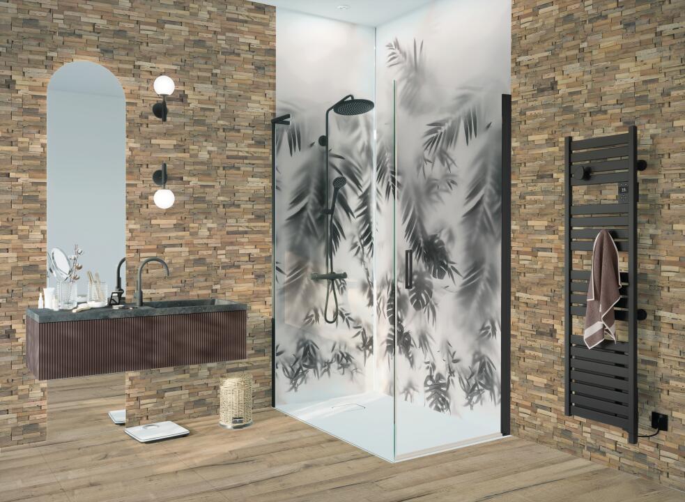 Photo Panneau mural douche VIPANEL WALL DREAM BRUME VEL. 1500x2550x3MM