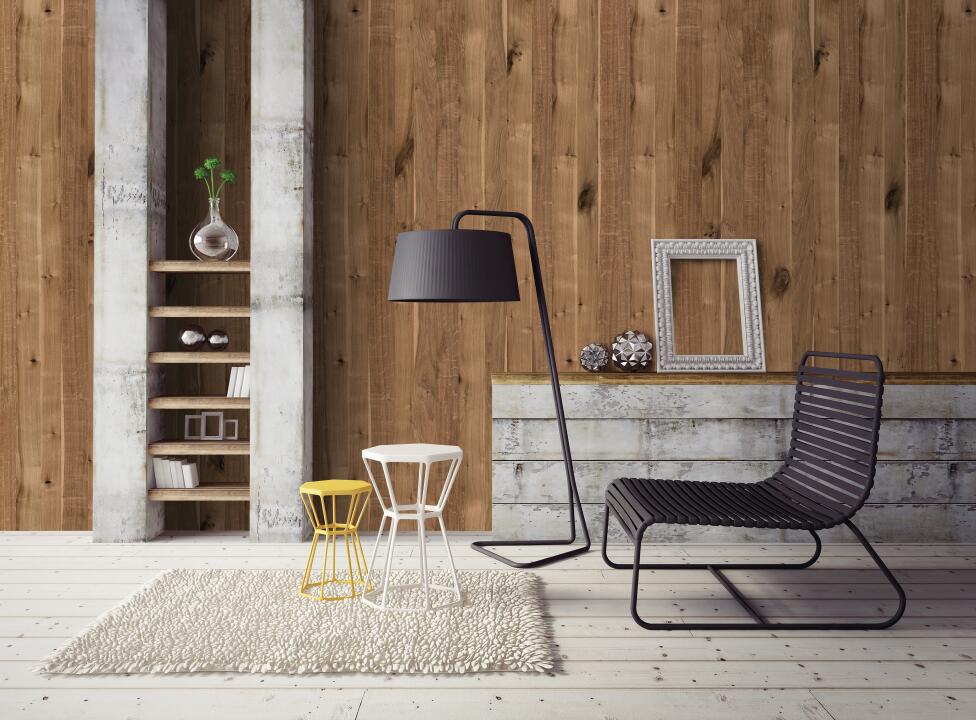 Panneau mural VIPANEL BOIS CHENE SAUVAGE MAT 1000x2100MM 3MM|Revêtement pour salle de bain