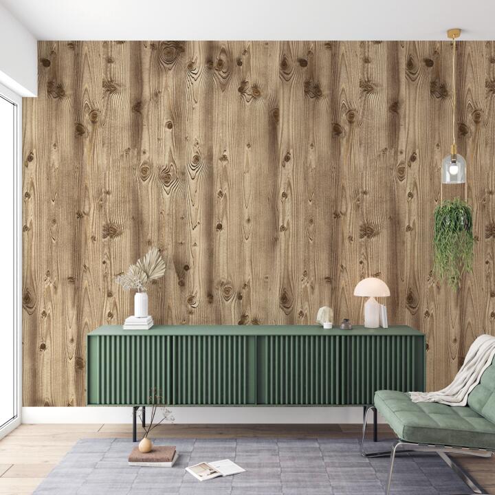 Panneau mural douche VIPANEL BOIS PIN BRÛLÉ MAT 1000x2550x3MM|Revêtement pour salle de bain