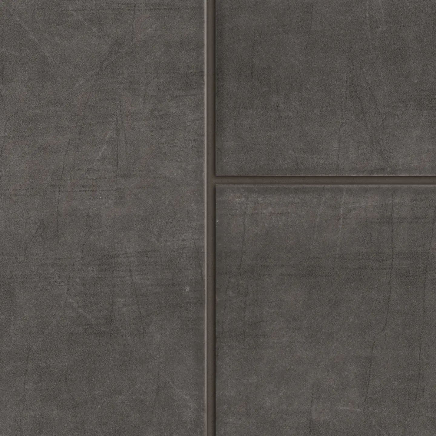 Photo Panneau mural douche NU VIPANEL CARRELAGE DALLE GRISE BRI. 1000x2550x3MM