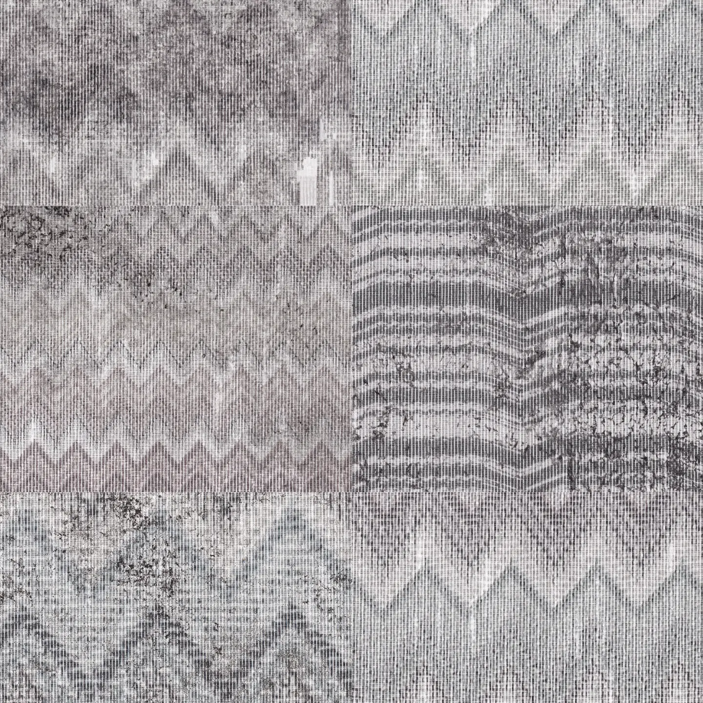 Photo Panneau mural douche NU VIPANEL CARRELAGE CARREAUX TEXTILE LA BRI. 1500x2550x3MM