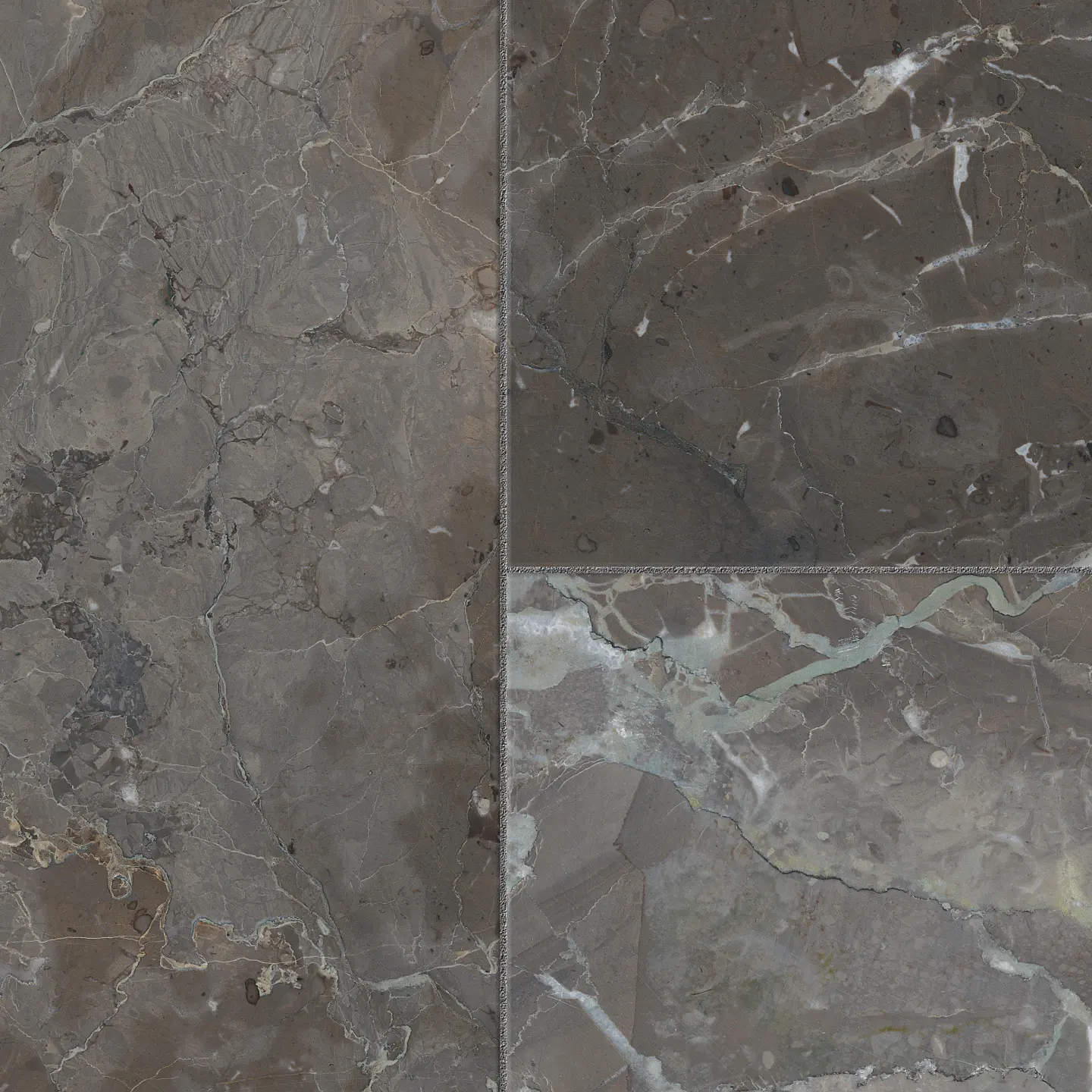 Photo Panneau mural douche NU VIPANEL CARRELAGE PIERRE CASTELLO FON BRI. 1000x2550x3MM