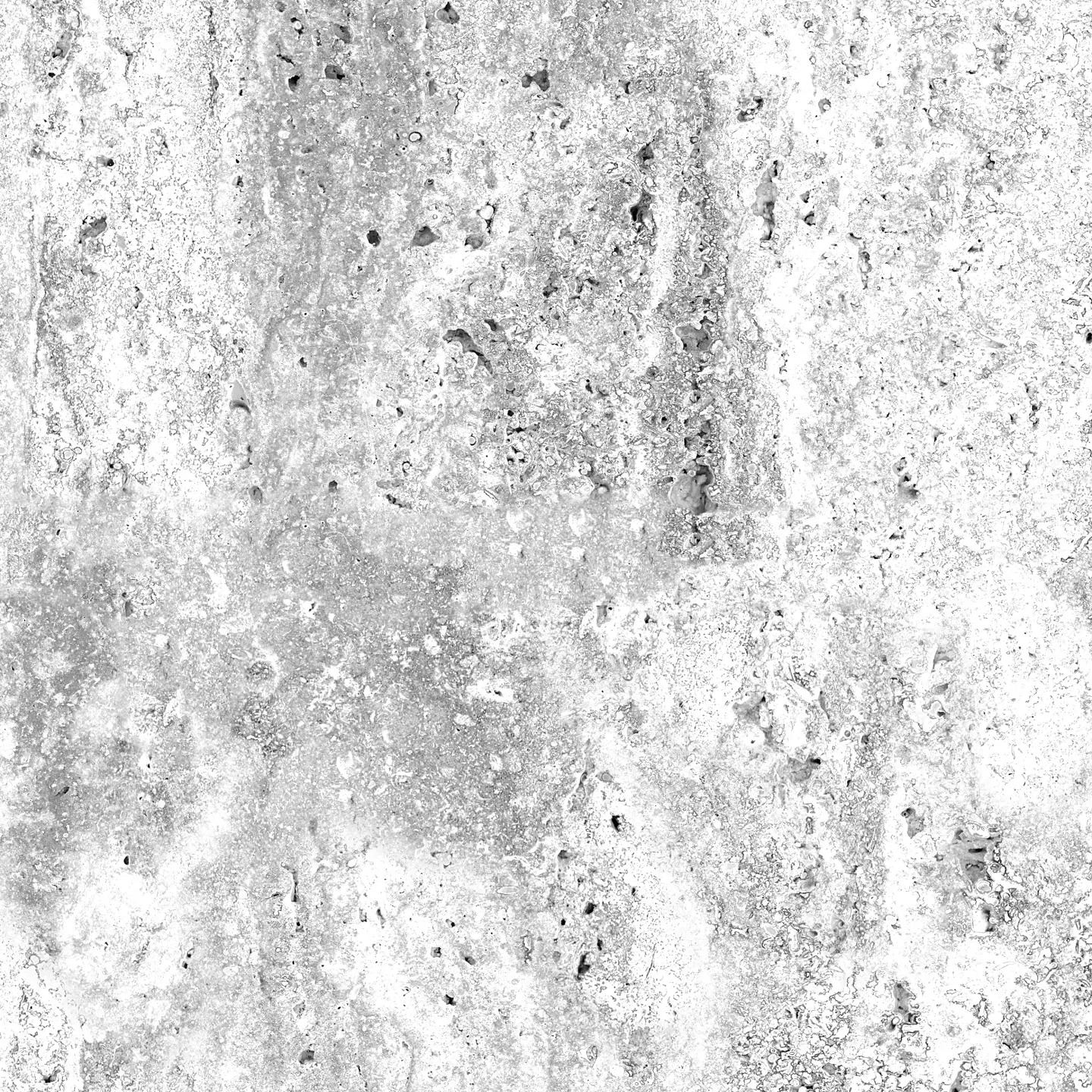 Photo Panneau mural douche NU VIPANEL CARISSIMA TRAVERTIN BLANC MAT 1000x2550x3MM