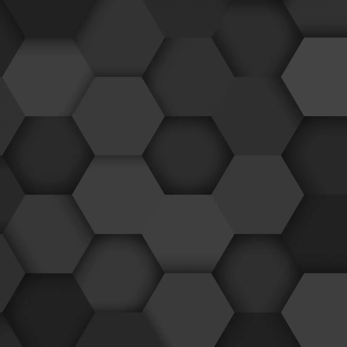 Photo Panneau mural douche NU VIPANEL MOTIF HEXAGONE NOIR VEL. 1000x2550x3MM