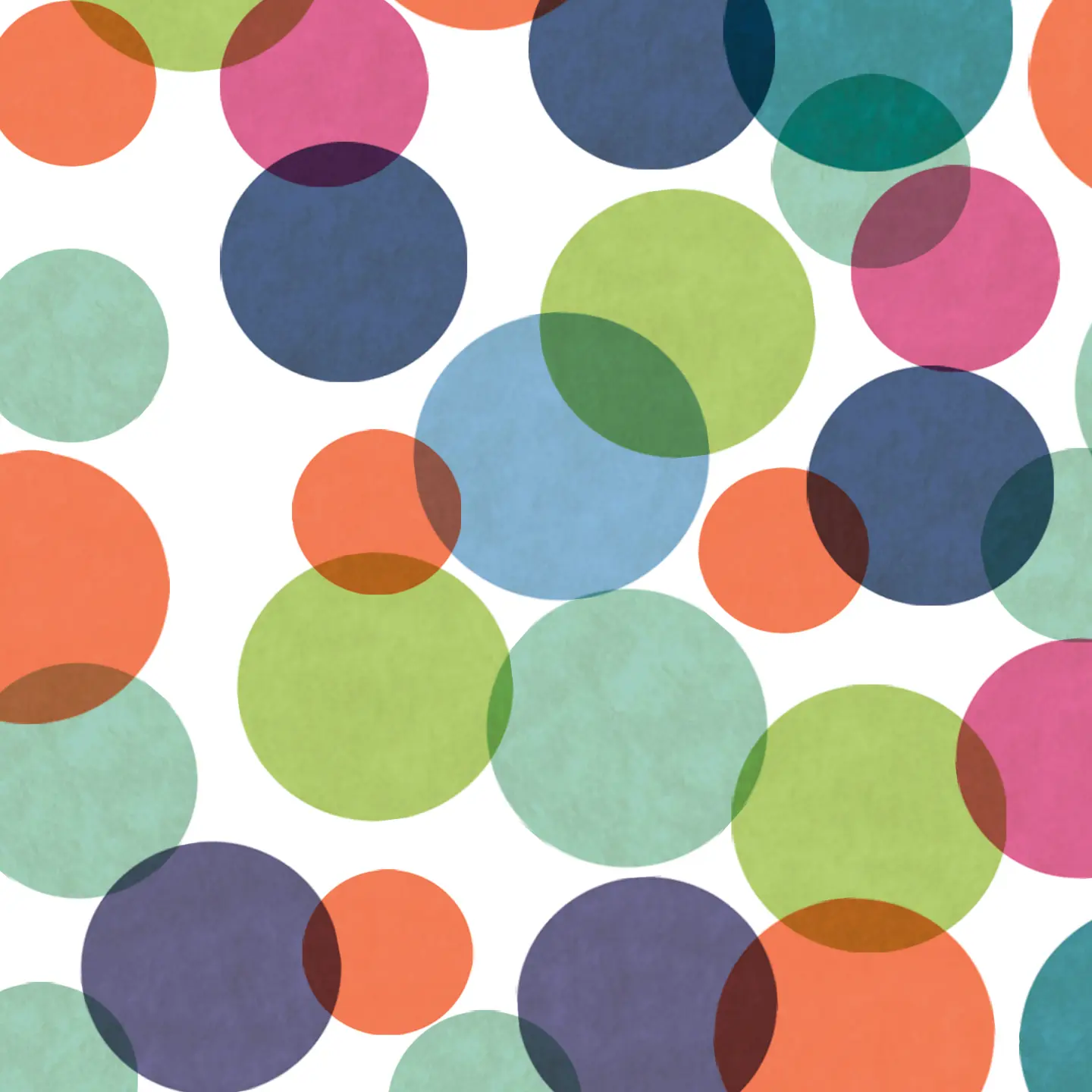 Photo Panneau mural douche NU VIPANEL MOTIF CERCLES COLORÉS  VEL. 1500x2550x3MM