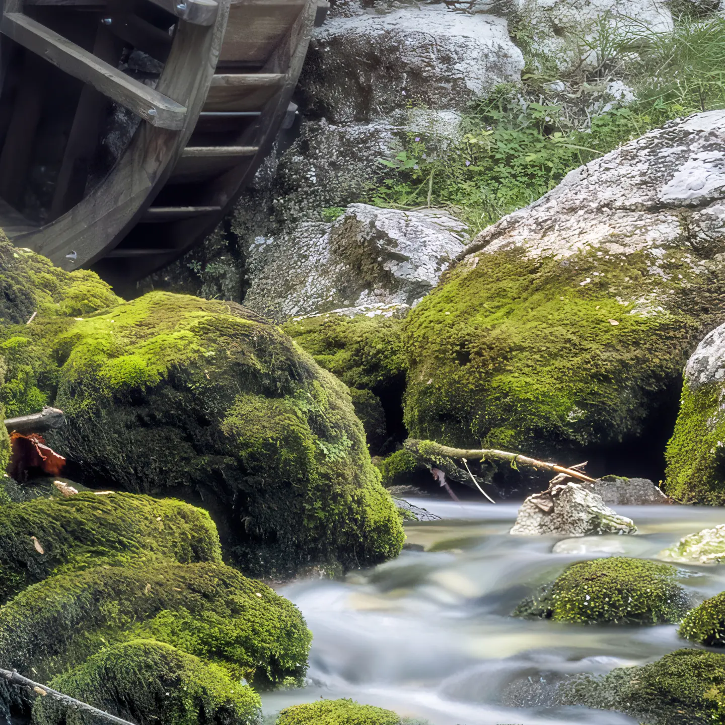 Photo Panneau mural douche NU VIPANEL INSPIRATION NATURE CABANE MON BRI. 1500x2550x3MM