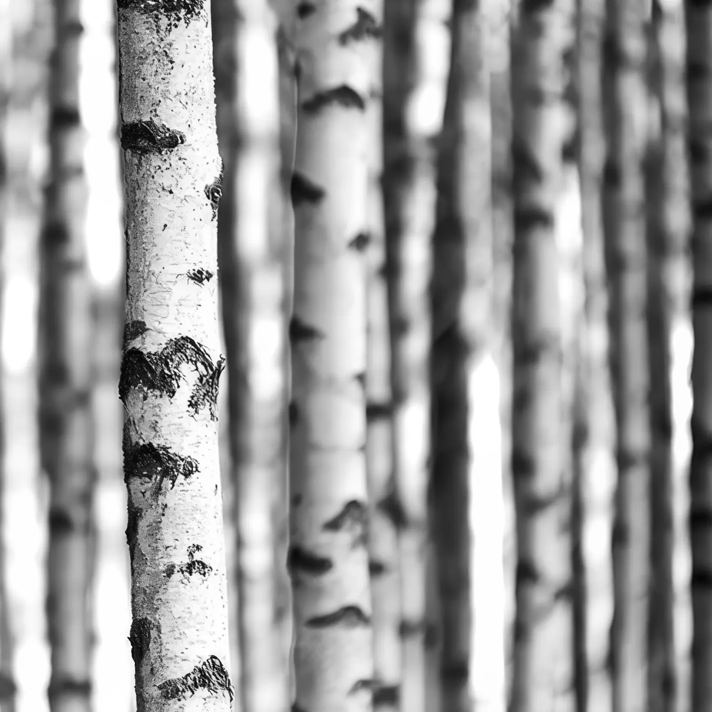 Photo Panneau mural douche NU VIPANEL INSPIRATION NATURE BOULEAUX BRI. 1500x2550x3MM