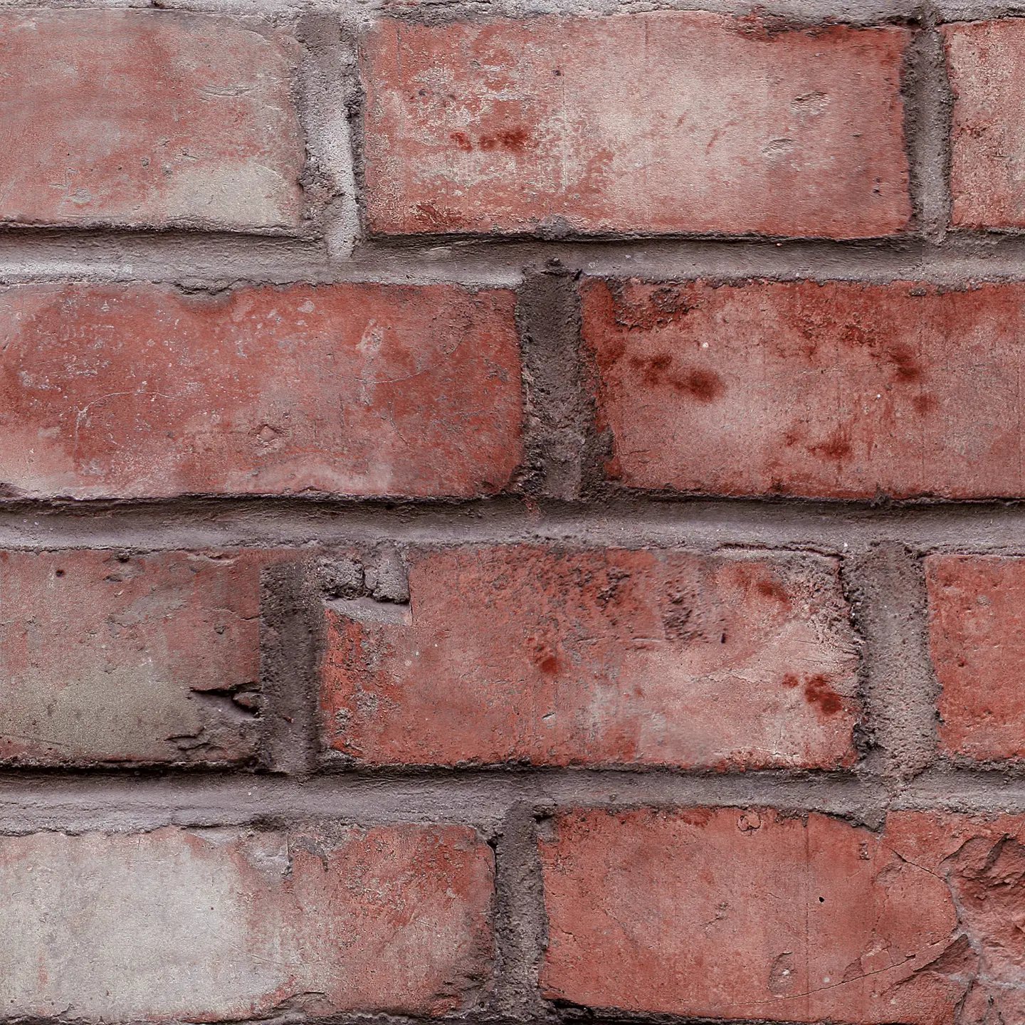 Photo Panneau mural douche NU VIPANEL PIERRE BRIQUES ROUGES VEL. 1500x2550x3MM