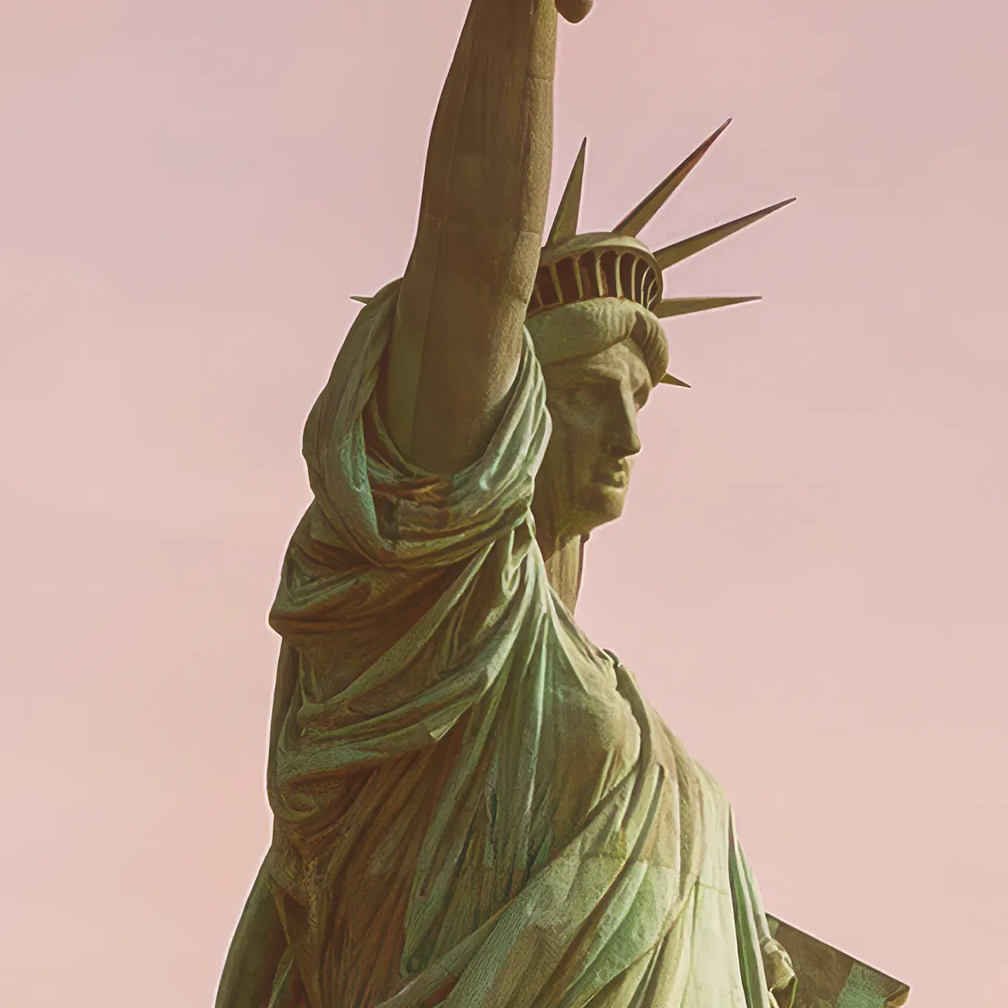 Photo Panneau mural douche NU VIPANEL PAYSAGE URBAIN STATUE LIBRTÉ BRI. 1000x2550x3MM