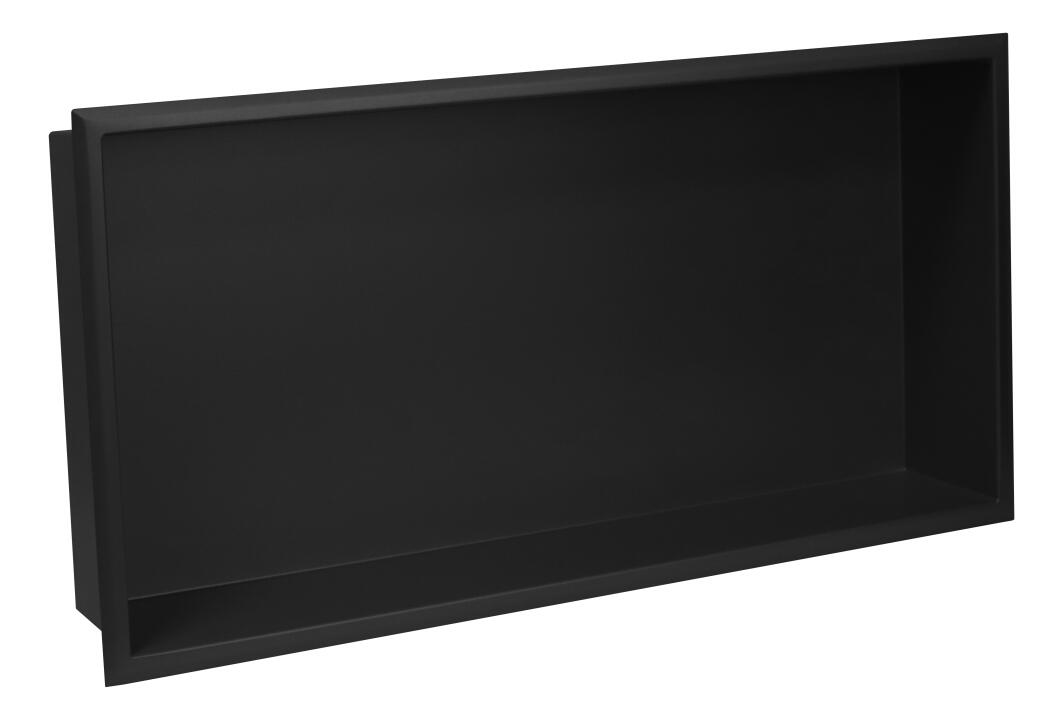 Photo NICHE de douche, dimension 910x305x68mm, finition Noir