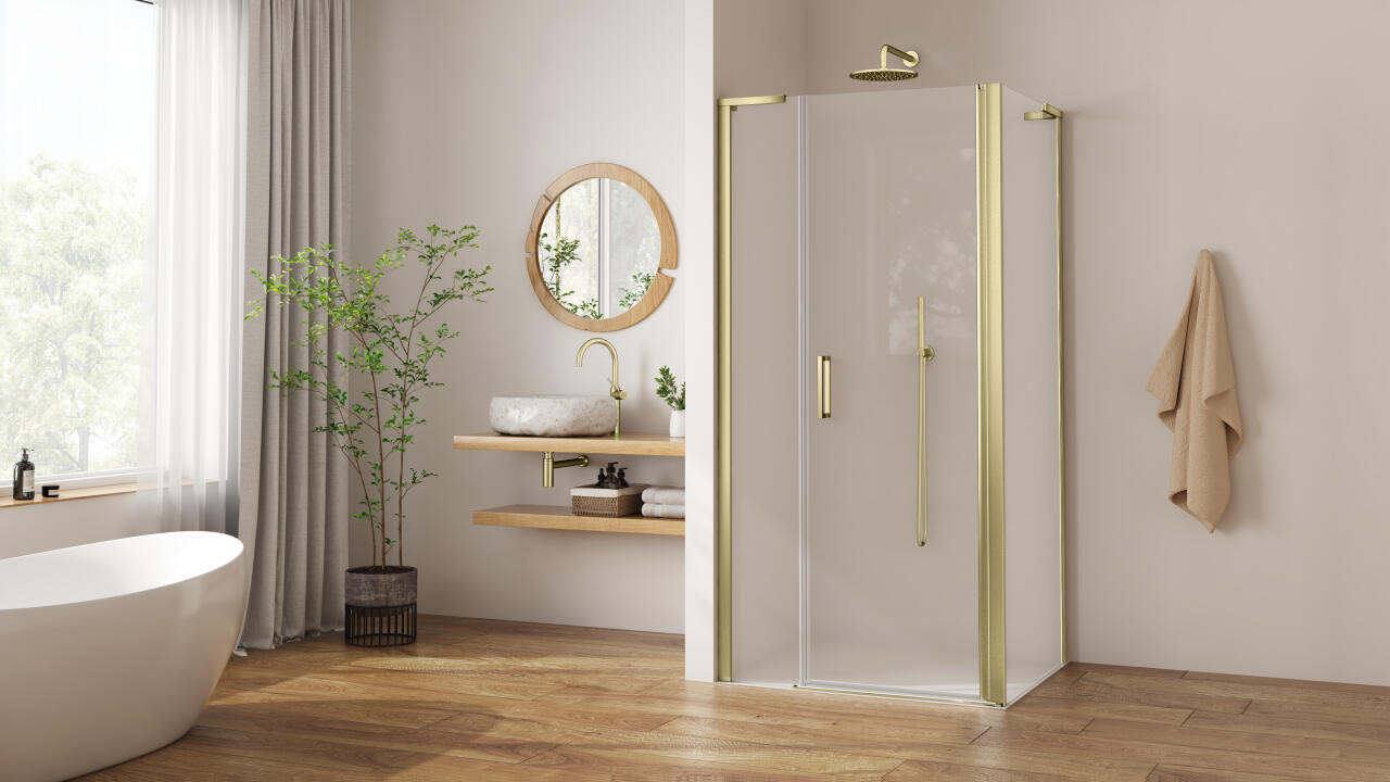 Photo Paroi de douche pivotante PASTEL PLPIV