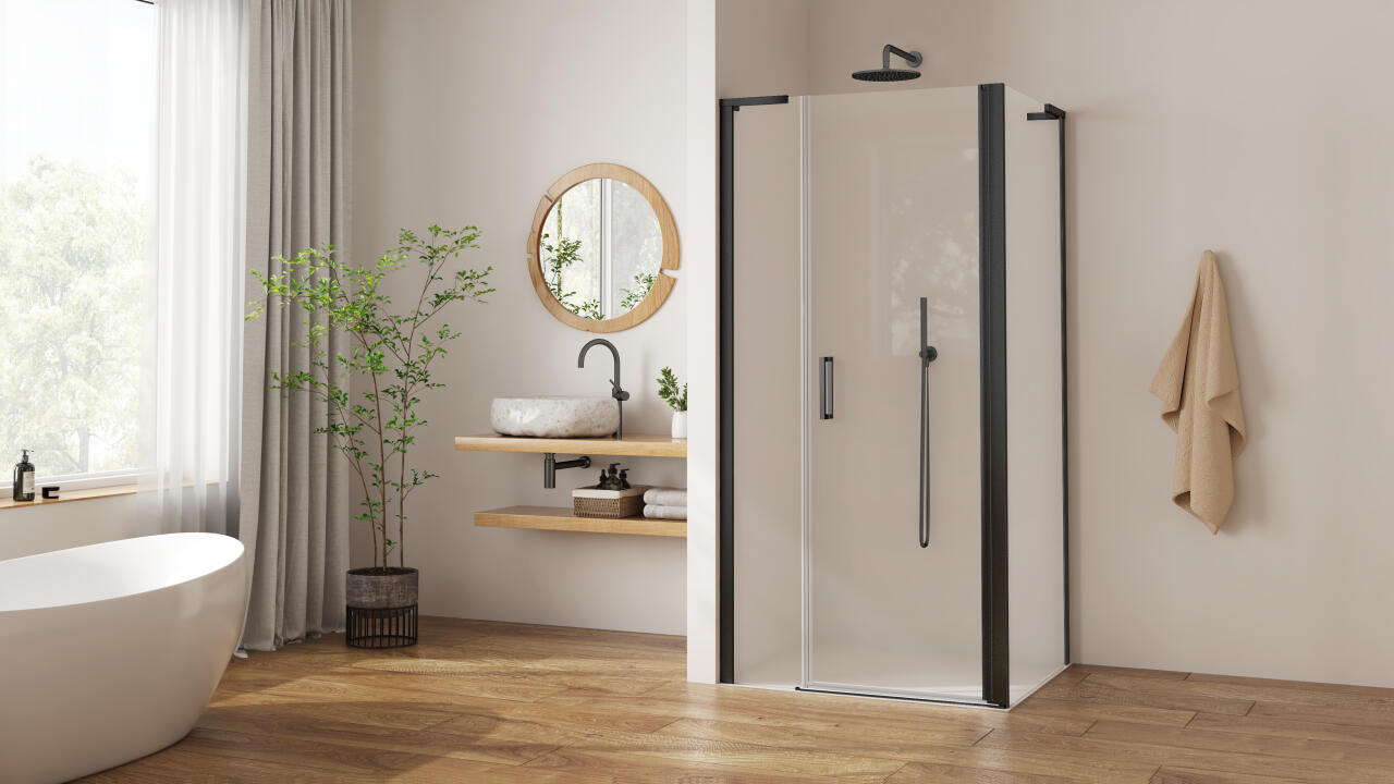 Photo Paroi de douche pivotante PASTEL PLPIV