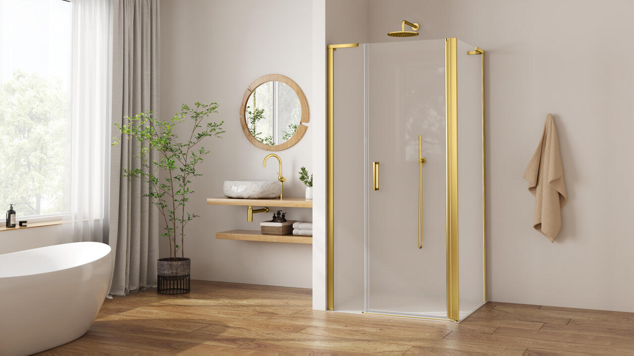 Photo Paroi de douche pivotante PASTEL PLPIV