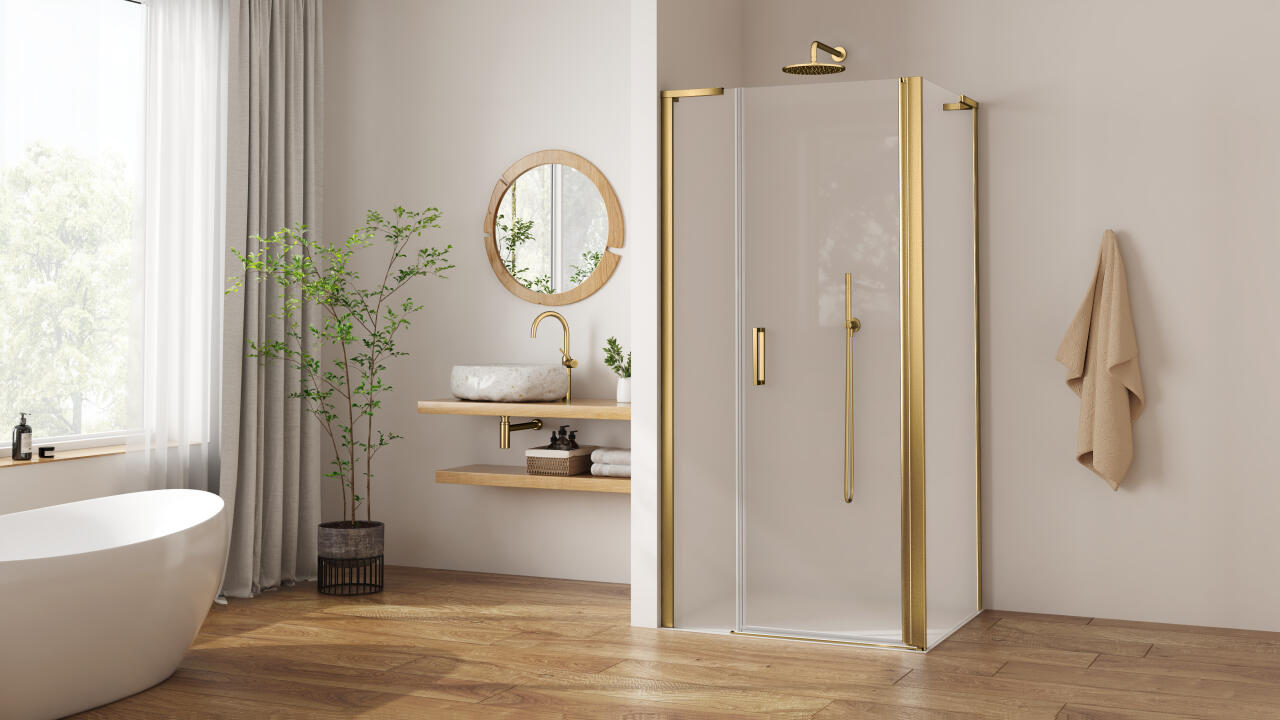 Photo Paroi de douche pivotante PASTEL PLPIV