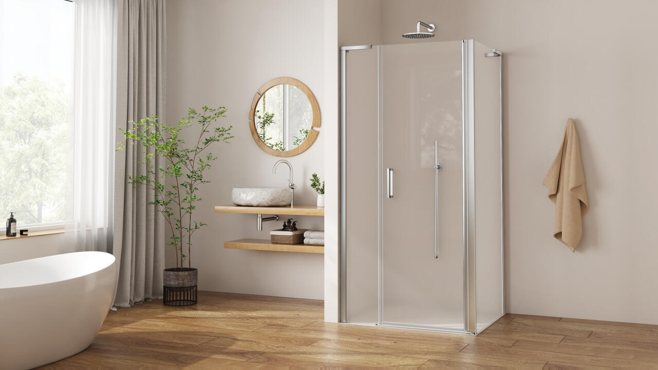Photo Paroi de douche pivotante PASTEL PLPIV