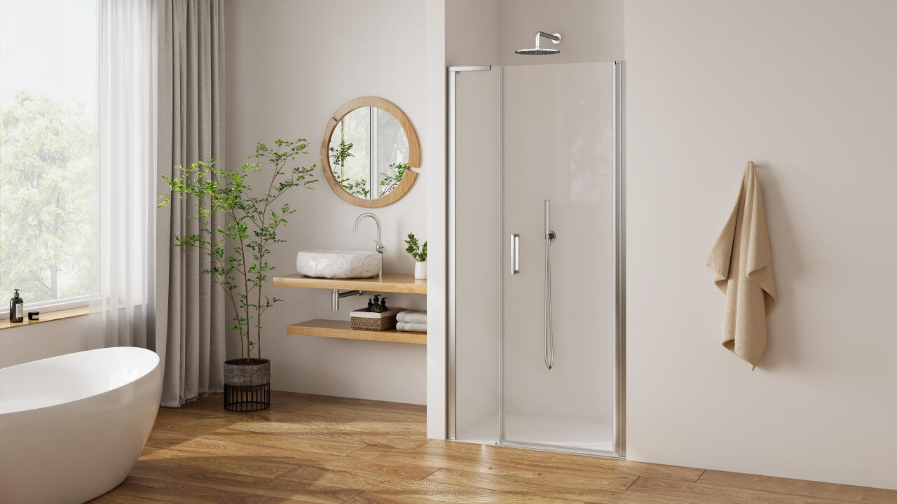 Photo Paroi de douche pivotante PASTEL PLPIV