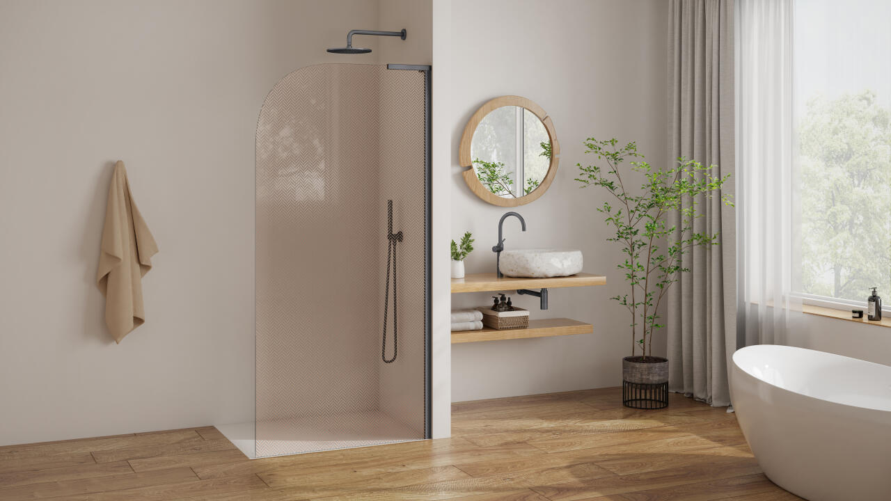 Photo Paroi de douche walk-in PASTEL PLWRR