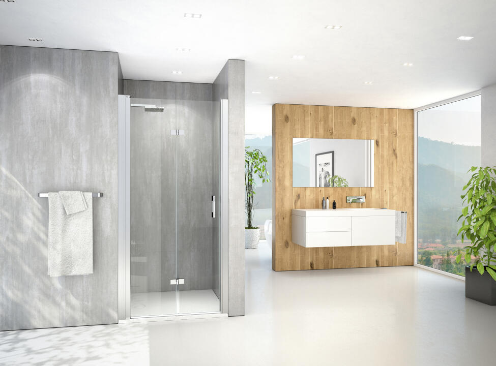 Paroi de douche pivotante repliable MELINA MIPIL
